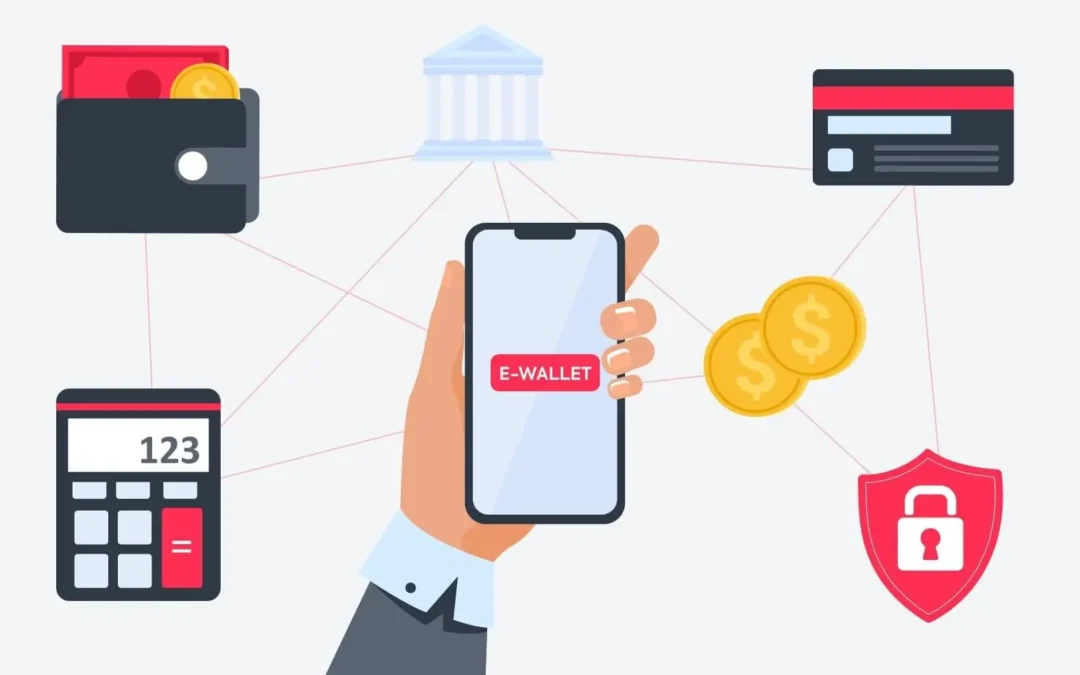 How a typical workflow for an e-wallet system will look?  
